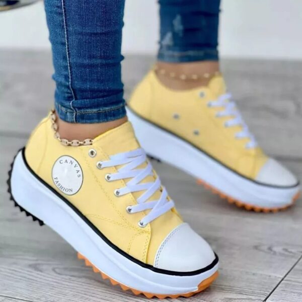 Canvas Shoes Women Fashion Trainers - Image 2