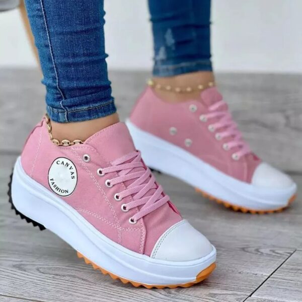 Canvas Shoes Women Fashion Trainers - Image 3