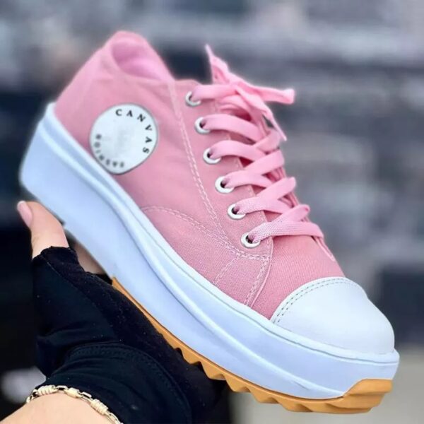 Canvas Shoes Women Fashion Trainers - Image 4