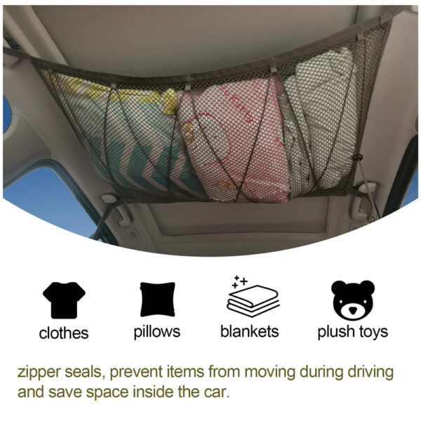 Car Ceiling Storage Net - Image 2