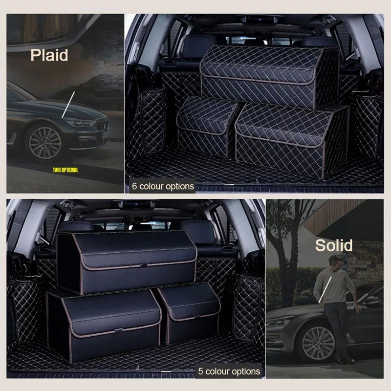 Car Leather Storage Box - Image 2
