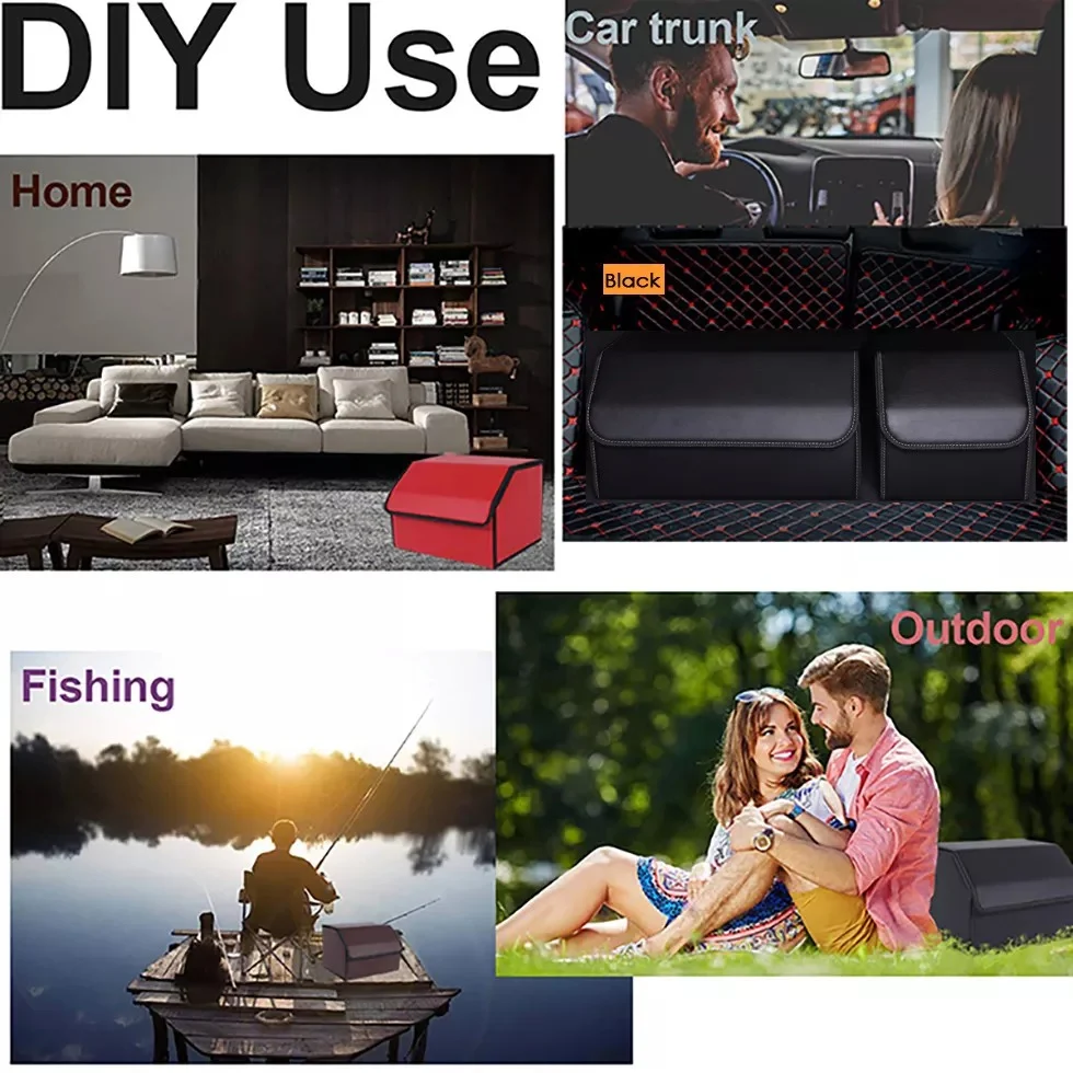 Car Leather Storage Box - Image 5