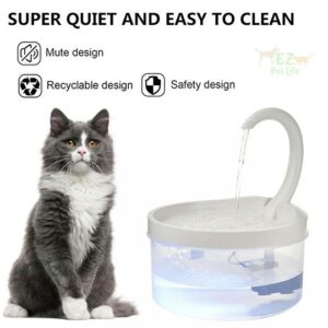 Cat Automatic Swan Design Fountain