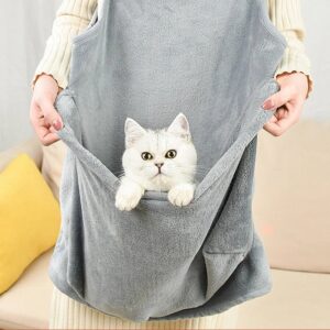 Cat Carrier Apron with Sleeping Pocket