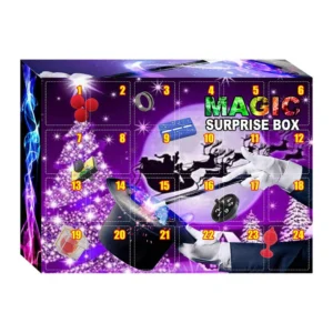 Christmas 24 Days Countdown Advent Calendar Magic Box