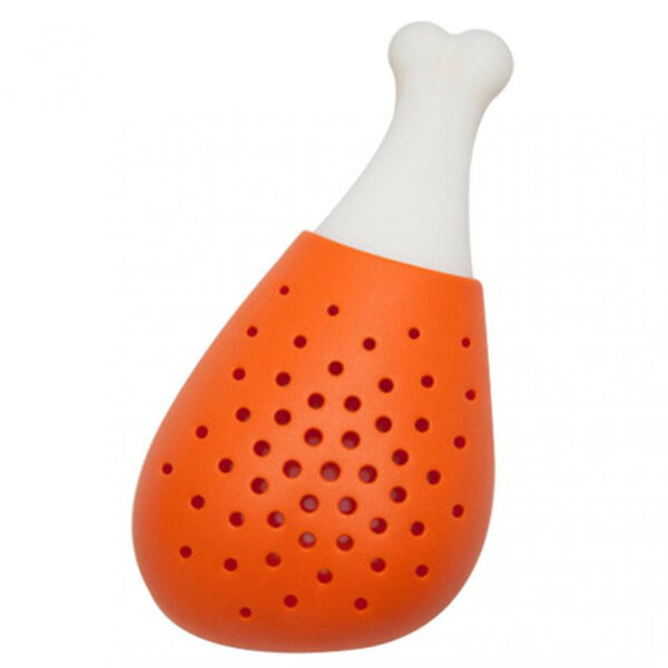 Creative Chicken Leg Shape Silicone Herb and Spice Infuser - Image 4