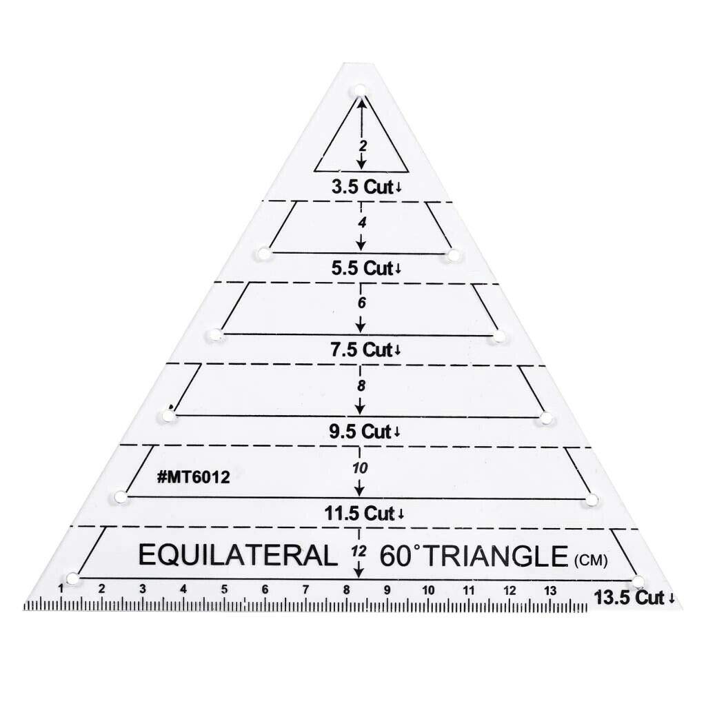 Creative Patchwork Quilting Rulers - 5Pcs