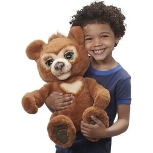 Curious Bear Interactive Plush Toy