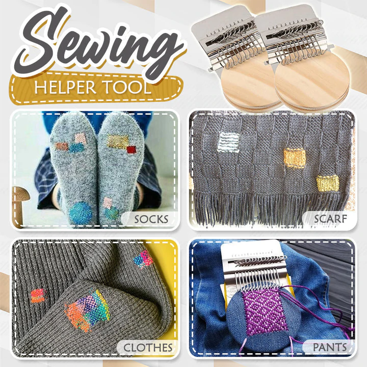 Darning Mini Wooden Loom Machine