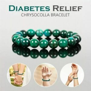 Diabetes Relief Chrysocolla Bracelet