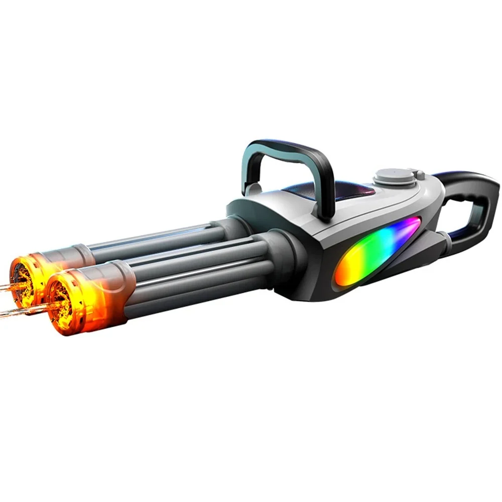Double Barrel Gatling Electric Water Gun Set - Image 6