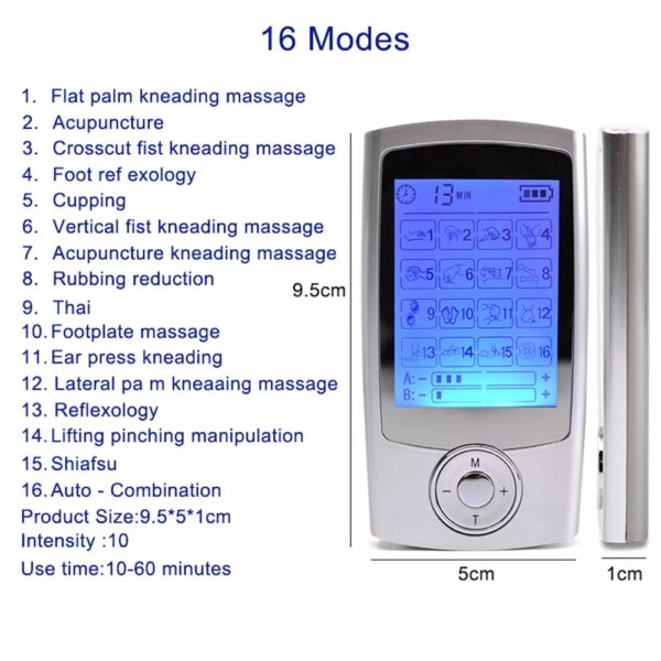 EMS Remote Massage Physiotherapy Pads - Image 2