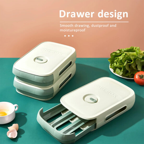 Eggs Drawer Storage Box - Image 2