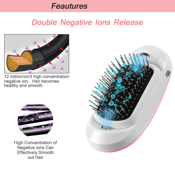Electric Ionic Negative Ions Hairbrush - Image 4