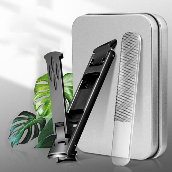 Foldable Double-Ended Nail Clipper Tool - Image 3