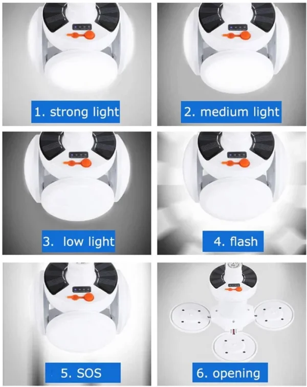 Folding Solar Lamp - Image 6