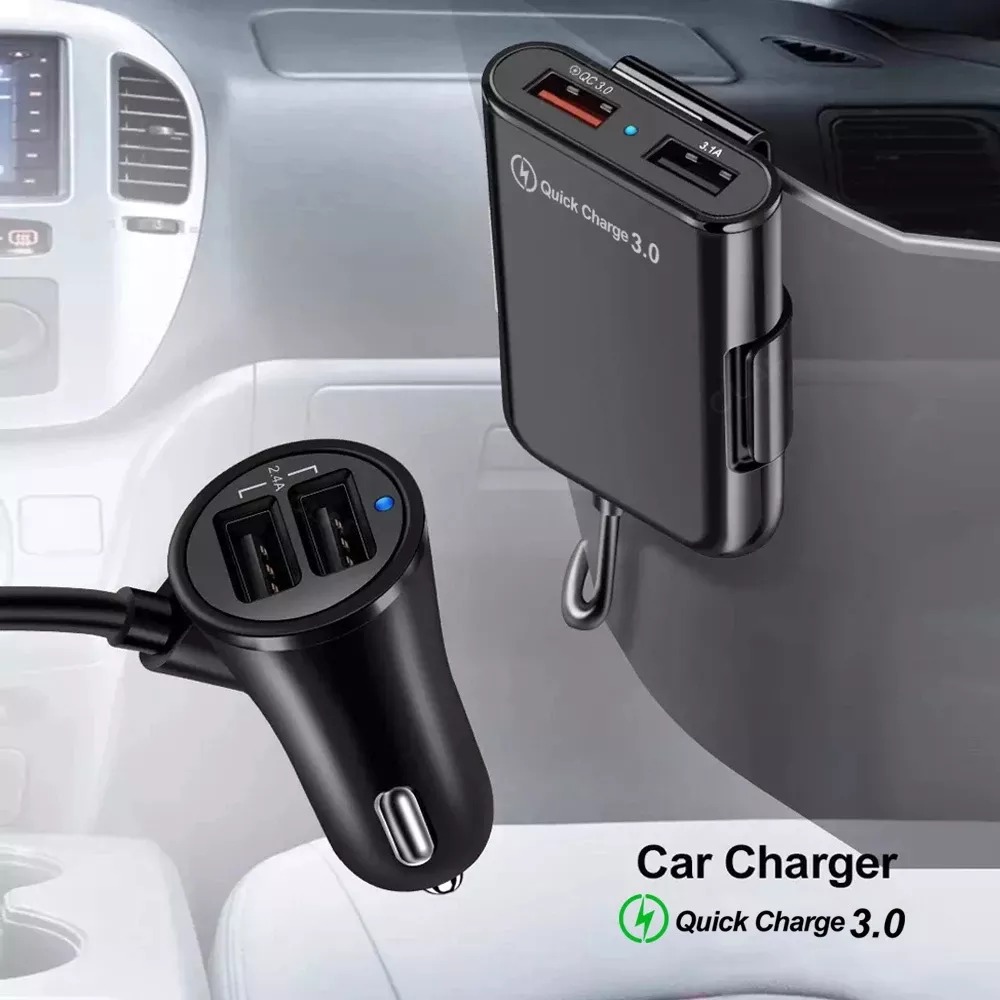 Four Ports Car Fast Charger - Image 3
