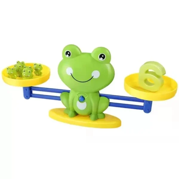 Fun & Educational Frog Balance Math Toy - Image 4
