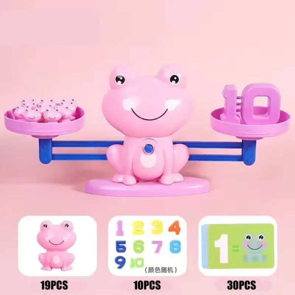 Fun & Educational Frog Balance Math Toy - Image 6