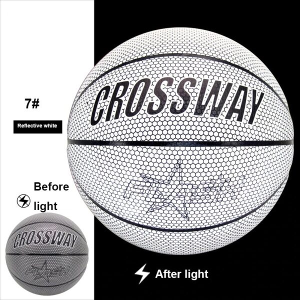HOLOGRAPHIC REFLECTIVE GLOWING BASKETBALL - Image 6