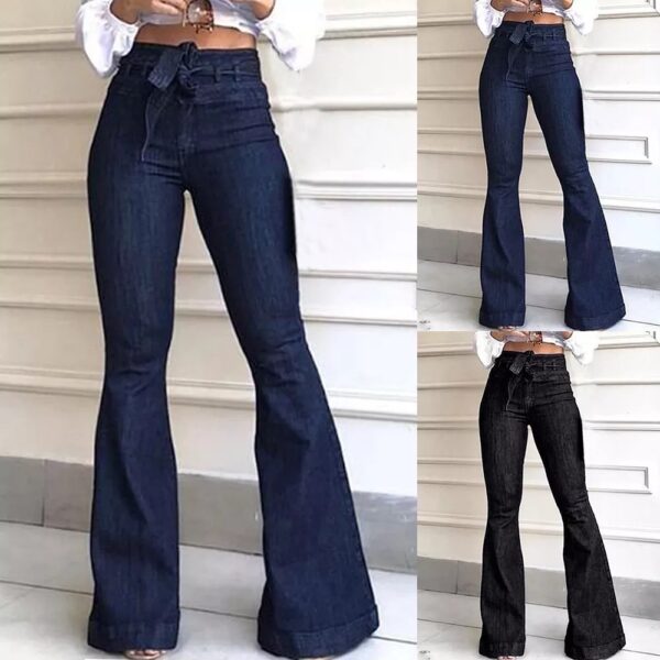 High Waist Wide Leg Jeans - Image 2