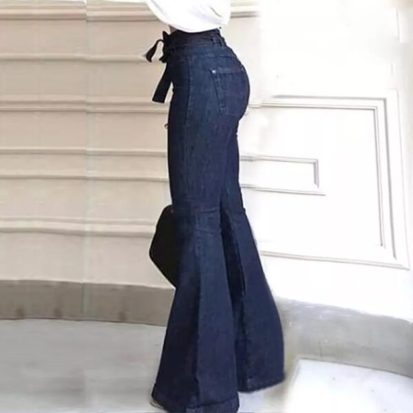 High Waist Wide Leg Jeans - Image 3