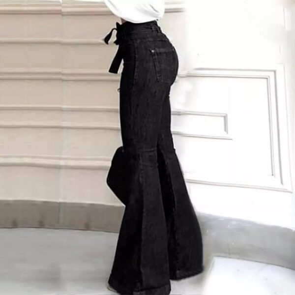High Waist Wide Leg Jeans - Image 5