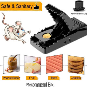 Highly Sensitive Reusable Mouse Trap 6/Pcs