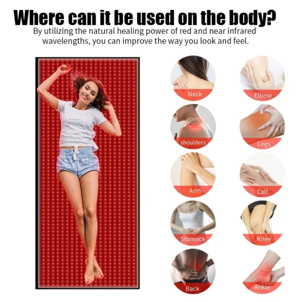 Infrared Light Therapy Mat for Whole Body - Image 2