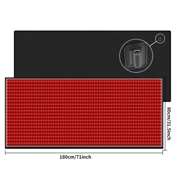 Infrared Light Therapy Mat for Whole Body - Image 6