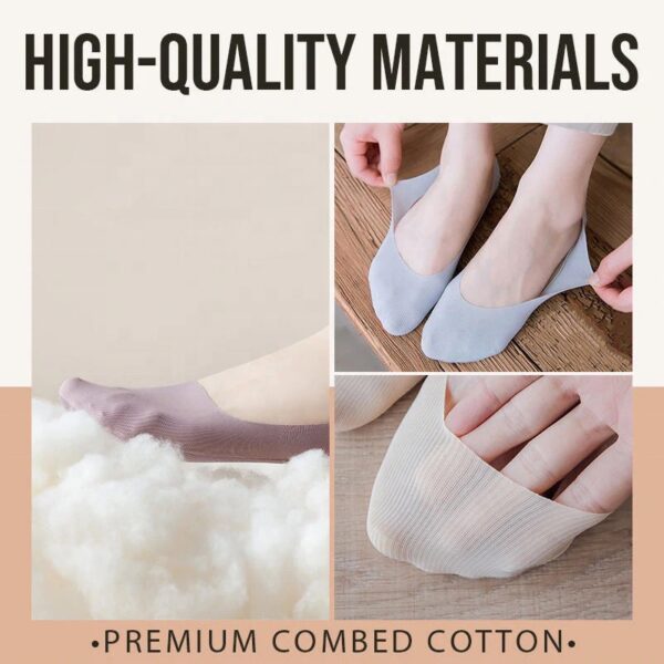 Invisible Non-slip Ice Silk Socks - Image 2