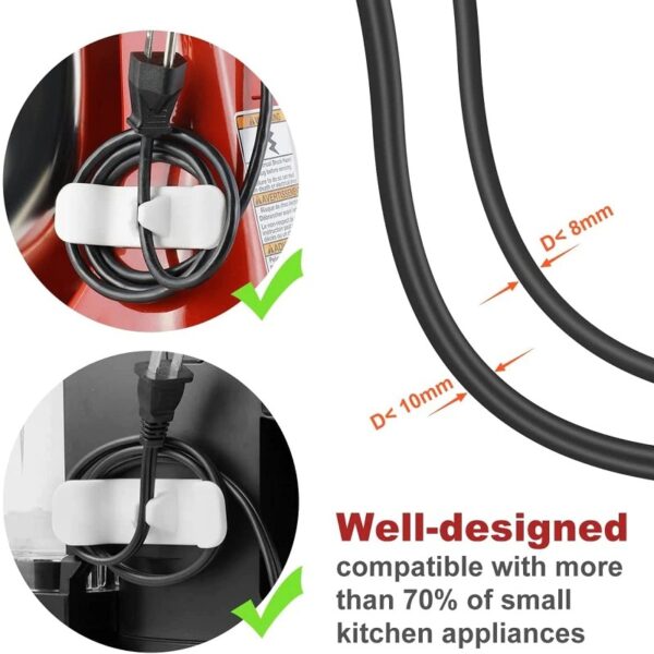 Kitchen Appliance Cord Winder-4pcs - Image 4