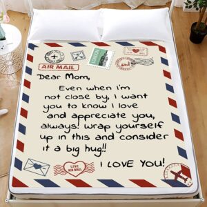 LETTER TO MOM BLANKET