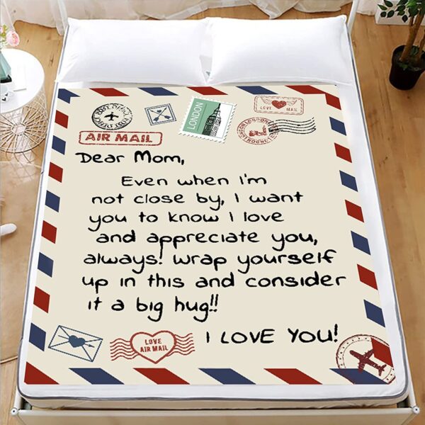 LETTER TO MOM BLANKET
