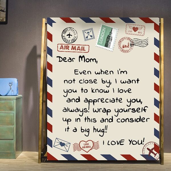 LETTER TO MOM BLANKET - Image 3