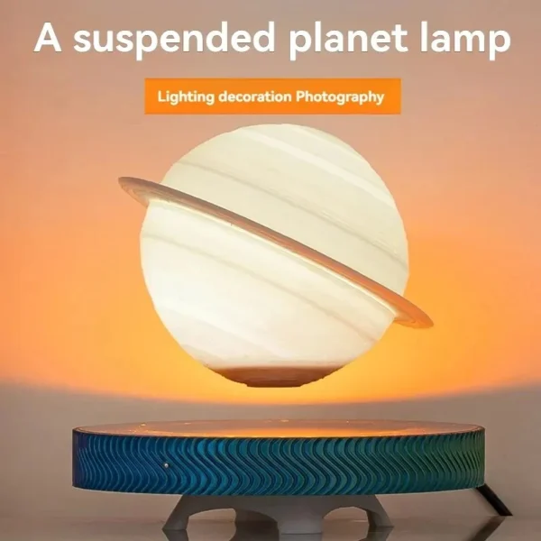 Levitating Saturn Lamp - Image 6