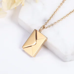 Love Letter Envelope Pendant Necklace