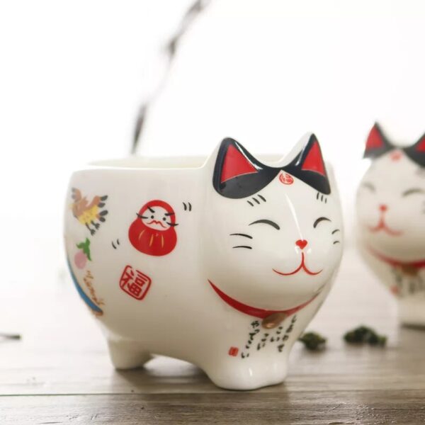 Lucky Cat Tea Set - Image 3