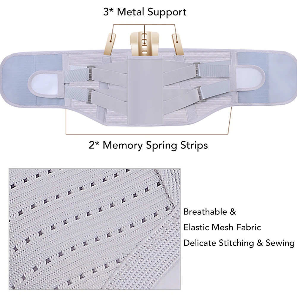 LumbarMate Orthopedic Lumbar Support Belt with Magnets - Image 3