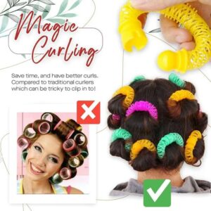 Magic Hair Curling Donuts