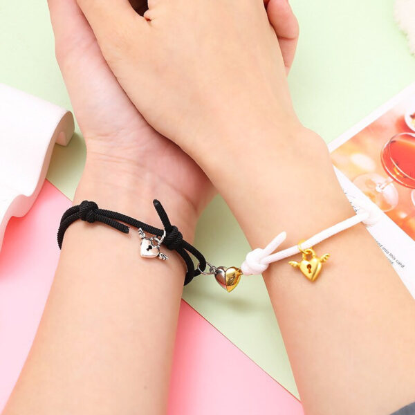 Magnetic Couple Love Bracelets - Image 2