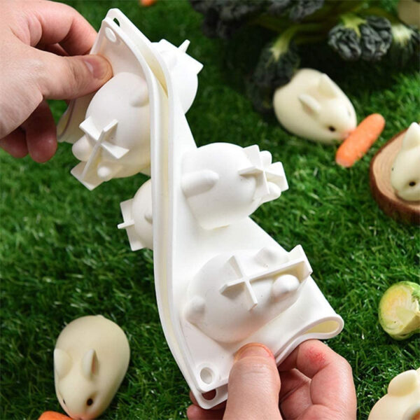 Mini Bunny Silicone Cake Mold - Image 5