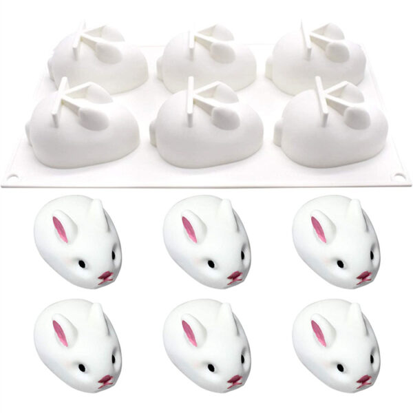 Mini Bunny Silicone Cake Mold - Image 7