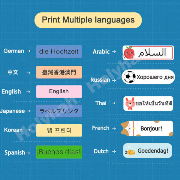 Mini Portable Lable Maker - Image 6