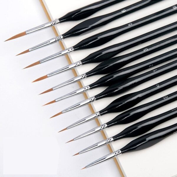 Miniature Detail Paint Brush Set - Image 2