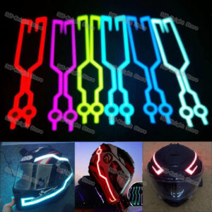 Motorcycle Helmet LED Stripe Light