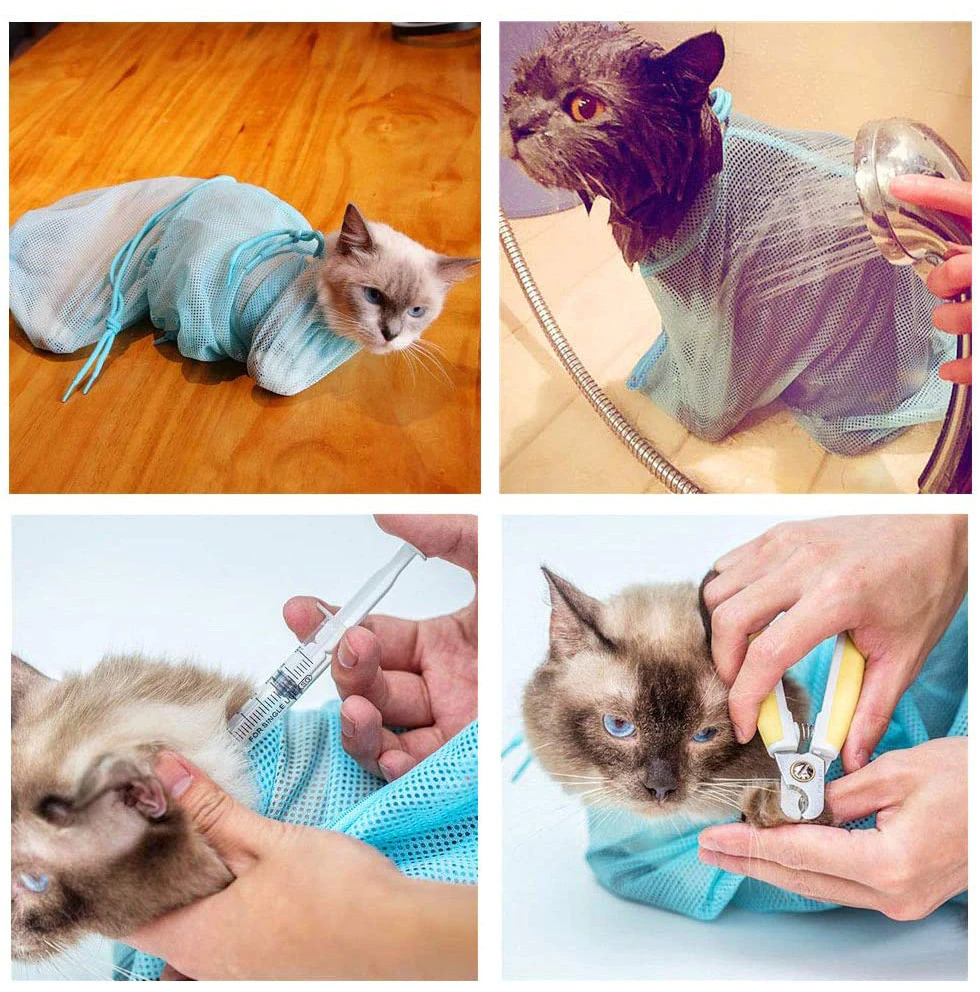 Multi-functional Pet Grooming Bath Bag - Image 7