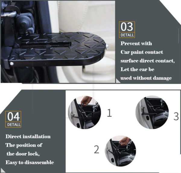 Multifunction Foldable Car Rack Step - Image 5
