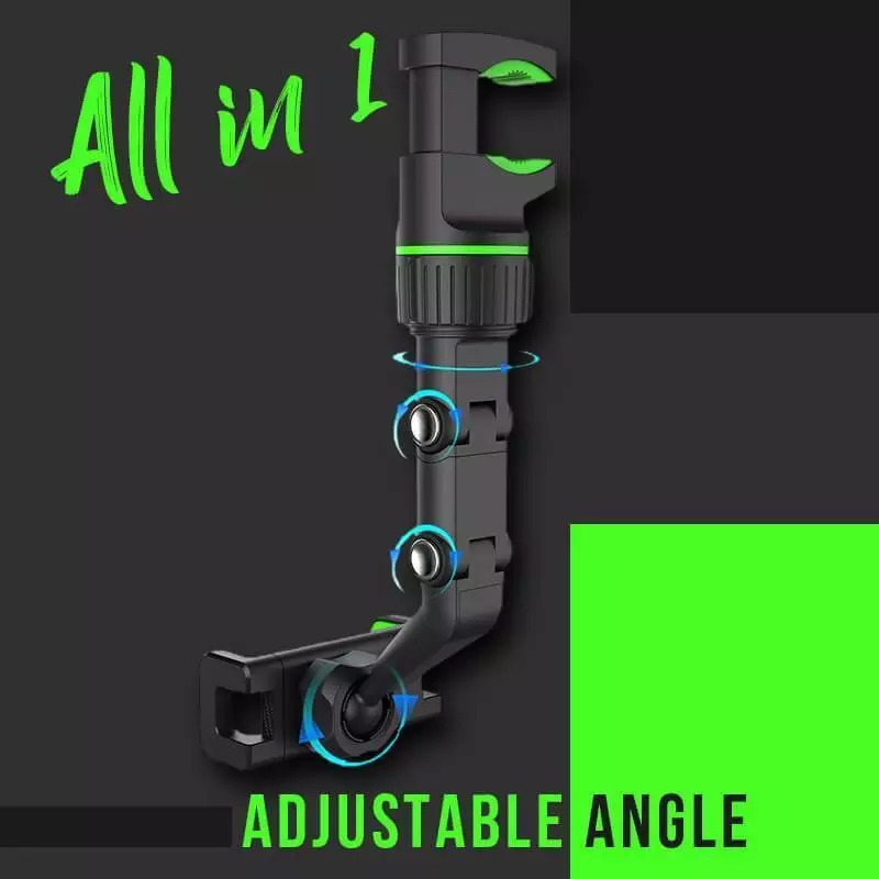 Multifunctional Rearview Mirror Phone Holder - Image 2