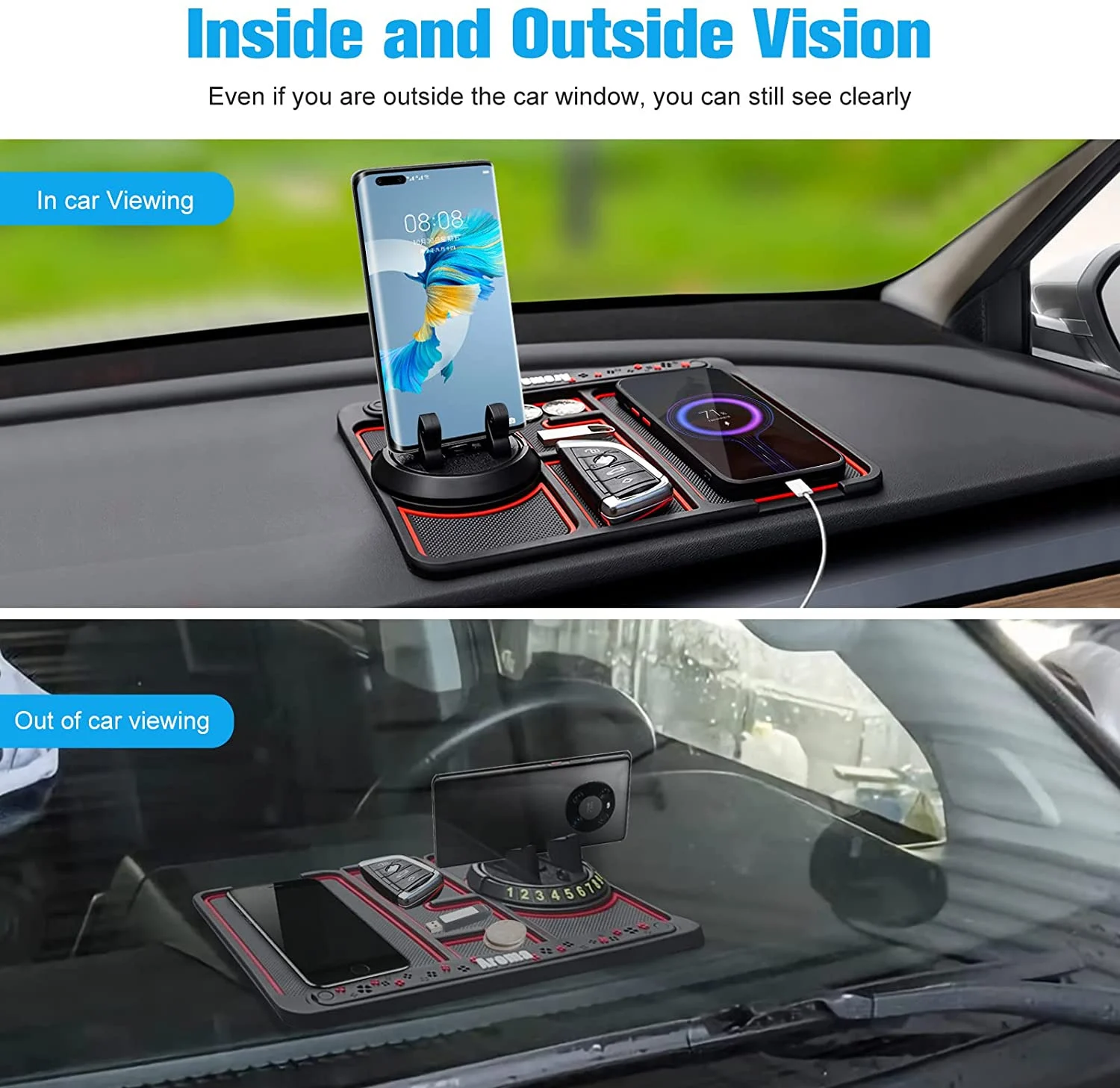 NON-SLIP multifunctional phone pad for car - Image 10